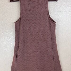 Free People Twiggy sleeveless sweater dress Brown Size M